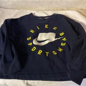 Nike crop sweatshirt